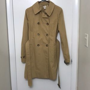 Brand new J. Crew Trench Coat